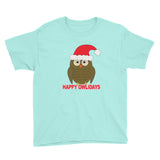 HAPPY OWLIDAYS kids t-shirt