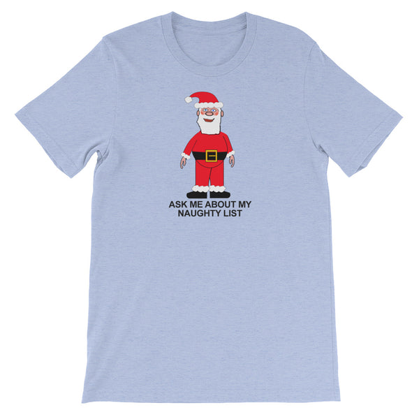 SANTA'S NAUGHTY LIST t-shirt