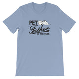 PET FATHER OF THE YEAR dog t-shirt