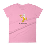 #FOODPORN BANANA women's hashtag t-shirt