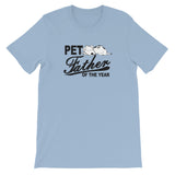 PET FATHER OF THE YEAR dog t-shirt