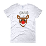 RUDOLPH REINDEER GAMES women's t-shirt