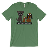 WHO LET THE DOGS OUT?  T-shirt