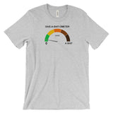 GIVE-A-SHIT-OMETER t-shirt