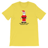 SANTA'S NAUGHTY LIST t-shirt