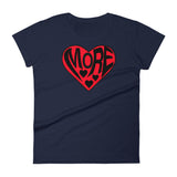 LOVE MORE women's t-shirt