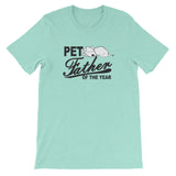 PET FATHER OF THE YEAR dog t-shirt