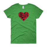 VALENTINE LOVE - women's t-shirt