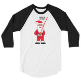 CHRISTMAS I AM YOUR FATHER   3/4 sleeve raglan shirt