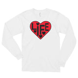 LOVE LIFE Long sleeve t-shirt (unisex)