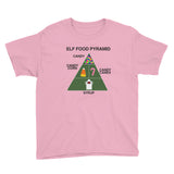 ELF FOOD PYRAMID kids t-shirt