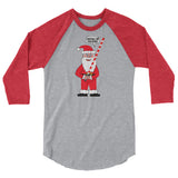 CHRISTMAS I AM YOUR FATHER   3/4 sleeve raglan shirt