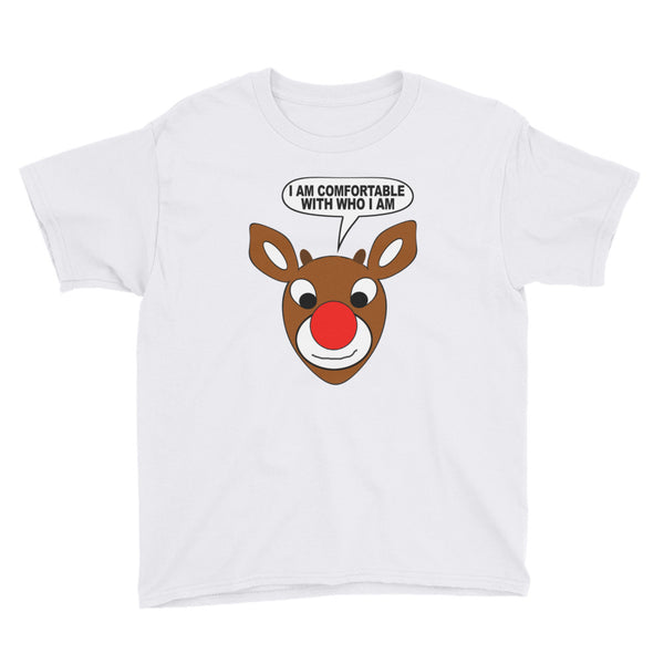 SELF-ASSURED RUDOLPH kids t-shirt