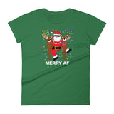 MERRY A F  II women's t-shirt