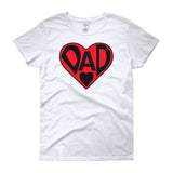 LOVE DAD - women's t-shirt