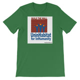 UNINHABITAT FOR INHUMANITY t-shirt