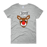 RUDOLPH REINDEER GAMES women's t-shirt