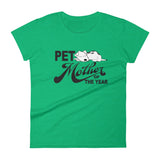 PET MOTHER OF THE YEAR dog women's t-shirt