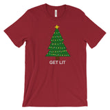 GET LIT CHRISTMAS Tree-shirt