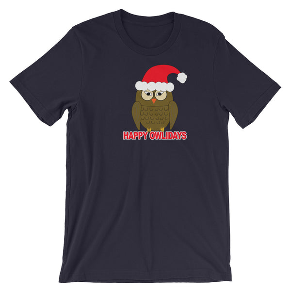 HAPPY OWLIDAYS t-shirt