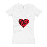 LOVE EVERYONE V-Neck Women's T-shirt