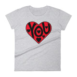 LOVE YOU women's t-shirt