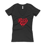 LOVE EVERYONE V-Neck Women's T-shirt