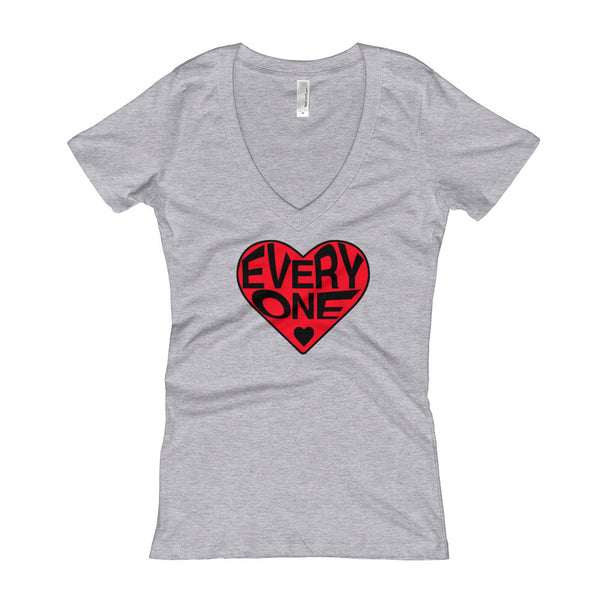 LOVE EVERYONE V-Neck Women's T-shirt