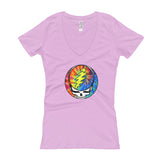 DEAD DYE women's v-Neck T-shirt