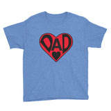 LOVE DAD kids t-shirt