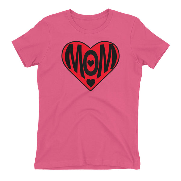 MOM LOVE  - women's t-shirt