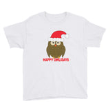 HAPPY OWLIDAYS kids t-shirt