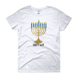 GET LIT HANUKKAH Women's t-shirt