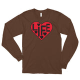 LOVE LIFE Long sleeve t-shirt (unisex)