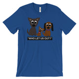 WHO LET THE DOGS OUT?  T-shirt