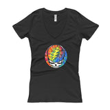 DEAD DYE women's v-Neck T-shirt