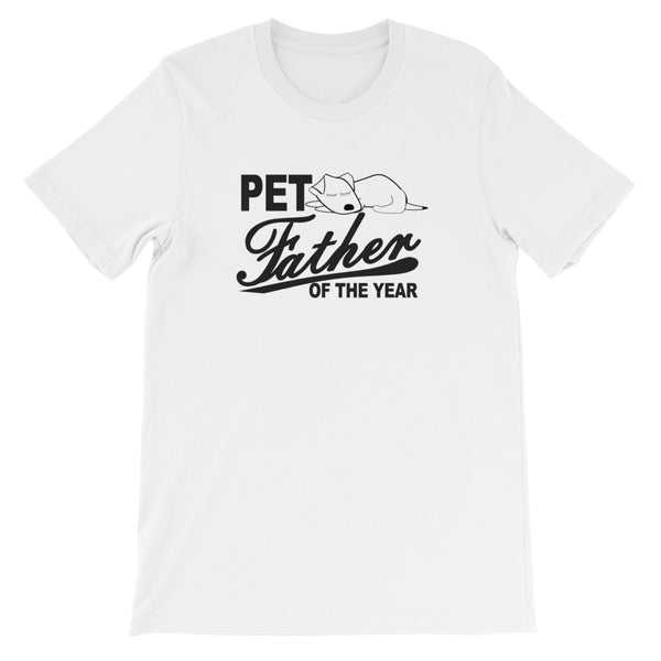 PET FATHER OF THE YEAR dog t-shirt