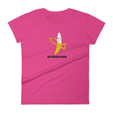 #FOODPORN BANANA women's hashtag t-shirt