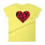 LOVE MY WAY women's t-shirt