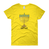 GET LIT HANUKKAH Women's t-shirt