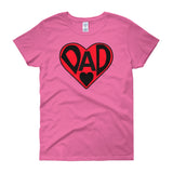 LOVE DAD - women's t-shirt