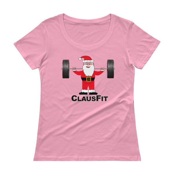 ClausFit   women's scoopneck t-shirt