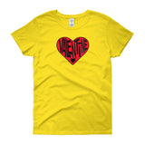 VALENTINE LOVE - women's t-shirt