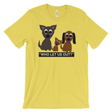 WHO LET THE DOGS OUT?  T-shirt