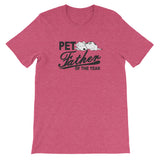 PET FATHER OF THE YEAR dog t-shirt