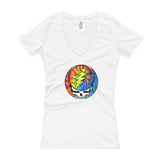 DEAD DYE women's v-Neck T-shirt