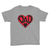 LOVE DAD kids t-shirt