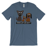 WHO LET THE DOGS OUT?  T-shirt