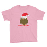 HAPPY OWLIDAYS kids t-shirt