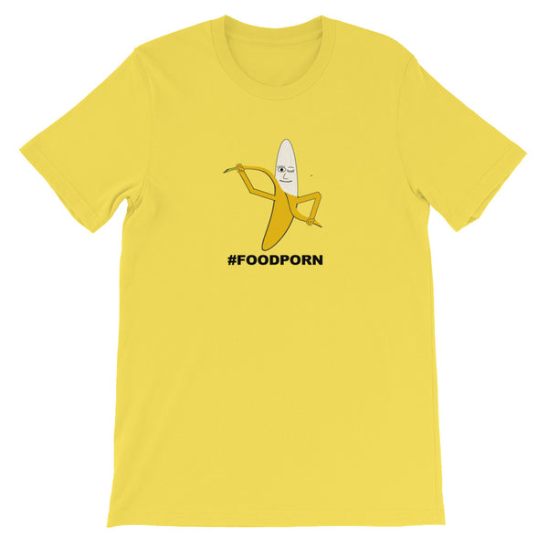 #FOODPORN BANANA Hashtag t-shirt